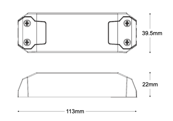 LED Treiber 260mA, max. 12W, Phasenabschnitt dimmbar – Bild 2
